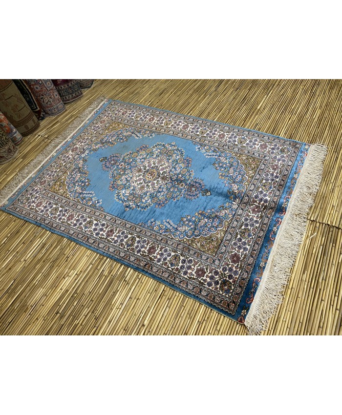 Handmade Turkish Kayseri Original Silk Carpet – FREE SHIPPING..!